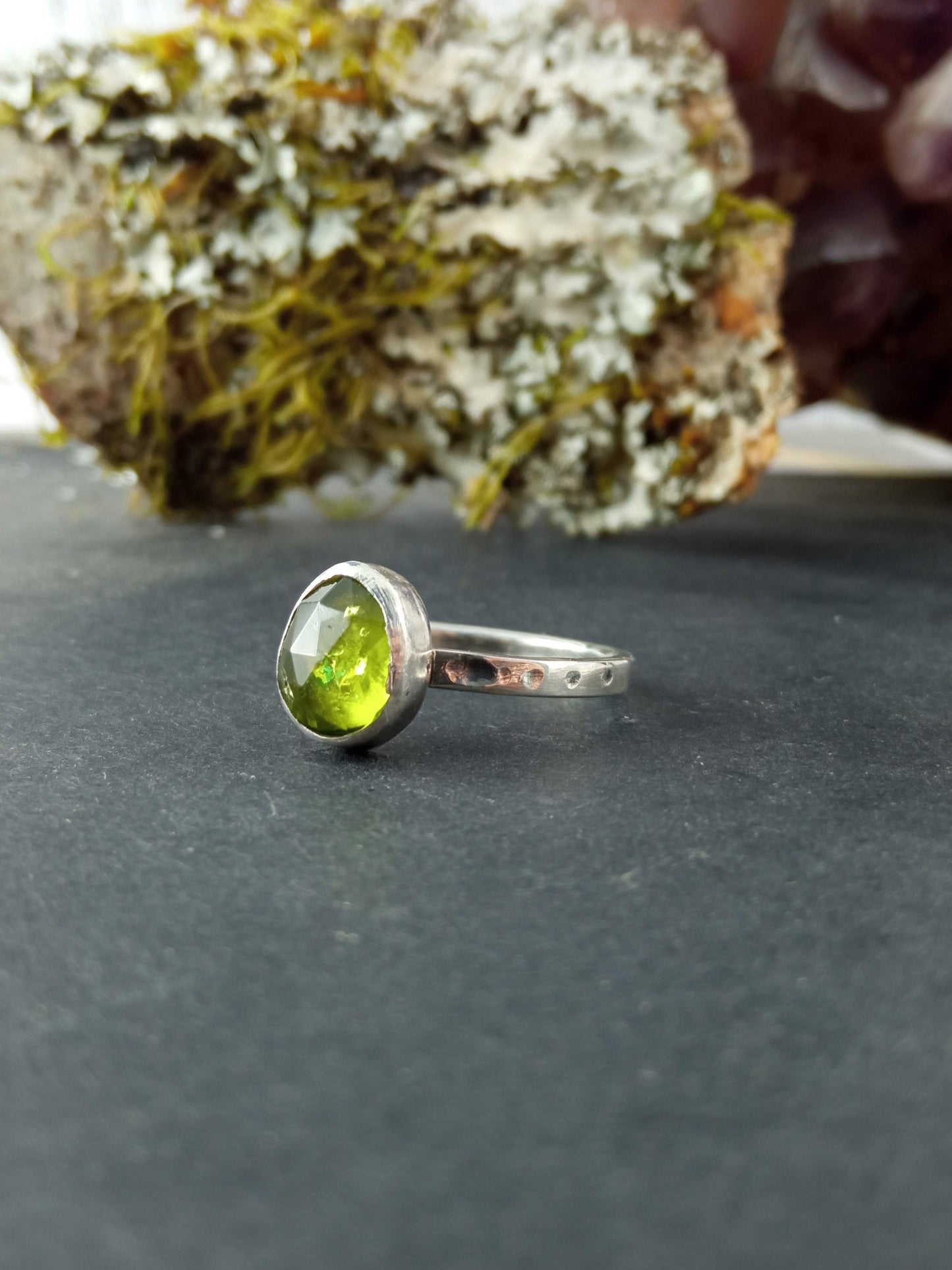 Bague Peridot T.53