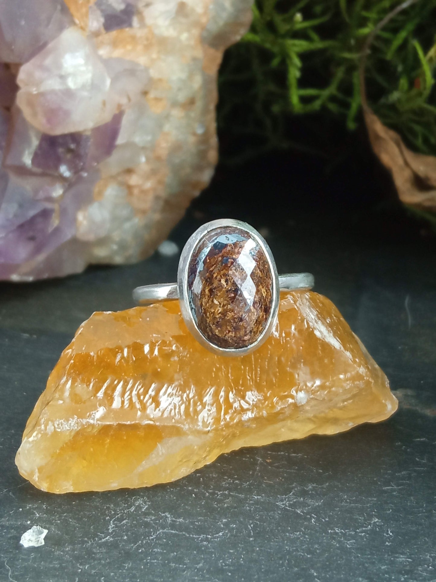 Bague Bronzite T.55